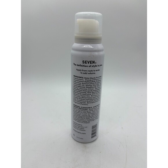 SEVEN CUBICA Mousse Foam 5.7 oz Volumizing Hair Styling Product Professional - Picture 3 of 3